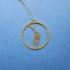 Unique Gold Glitter Pole Dance Christmas Ornament Pose 2. 8 cm Poledance Gift